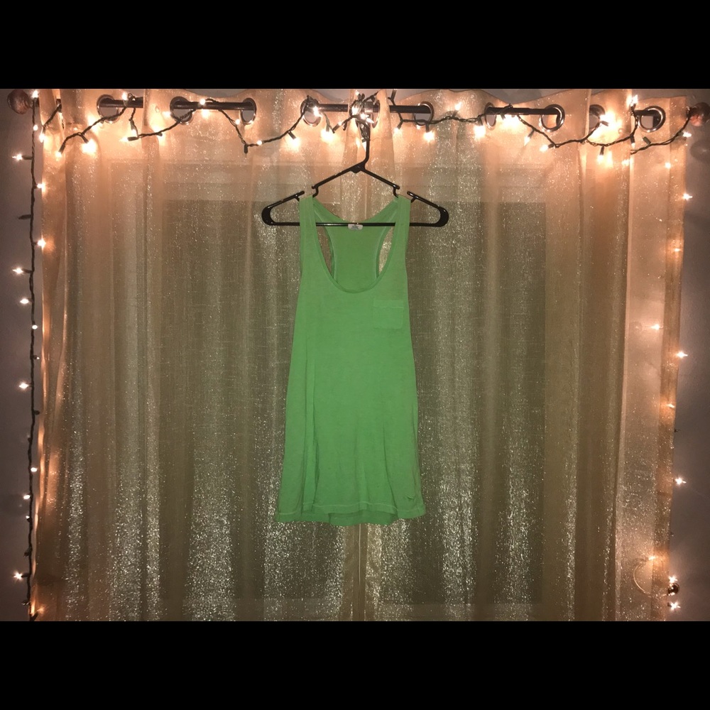 Victoria’s Secret green tank top